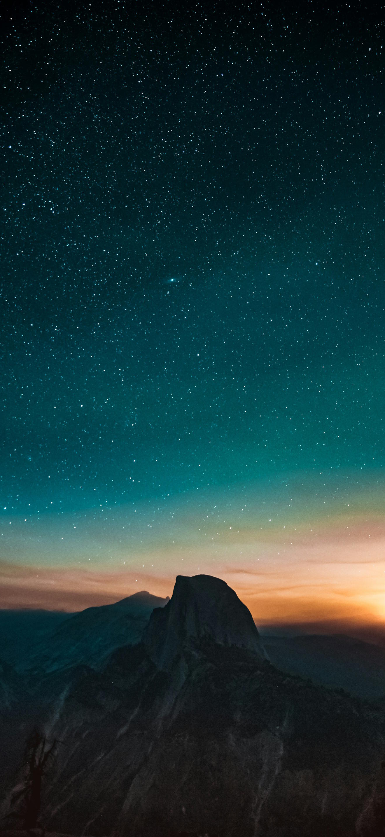 Yosemite Sunset iPhone Wallpaper